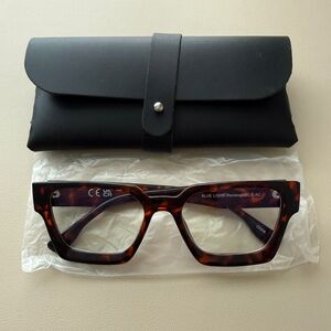 Tortoiseshell Blue Light Blocking Glasses for Women